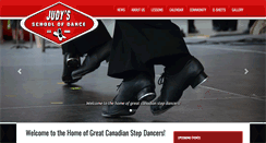 Desktop Screenshot of judydance.com